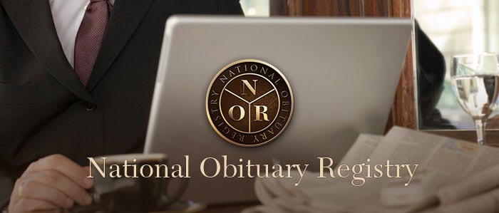 national obituary registry